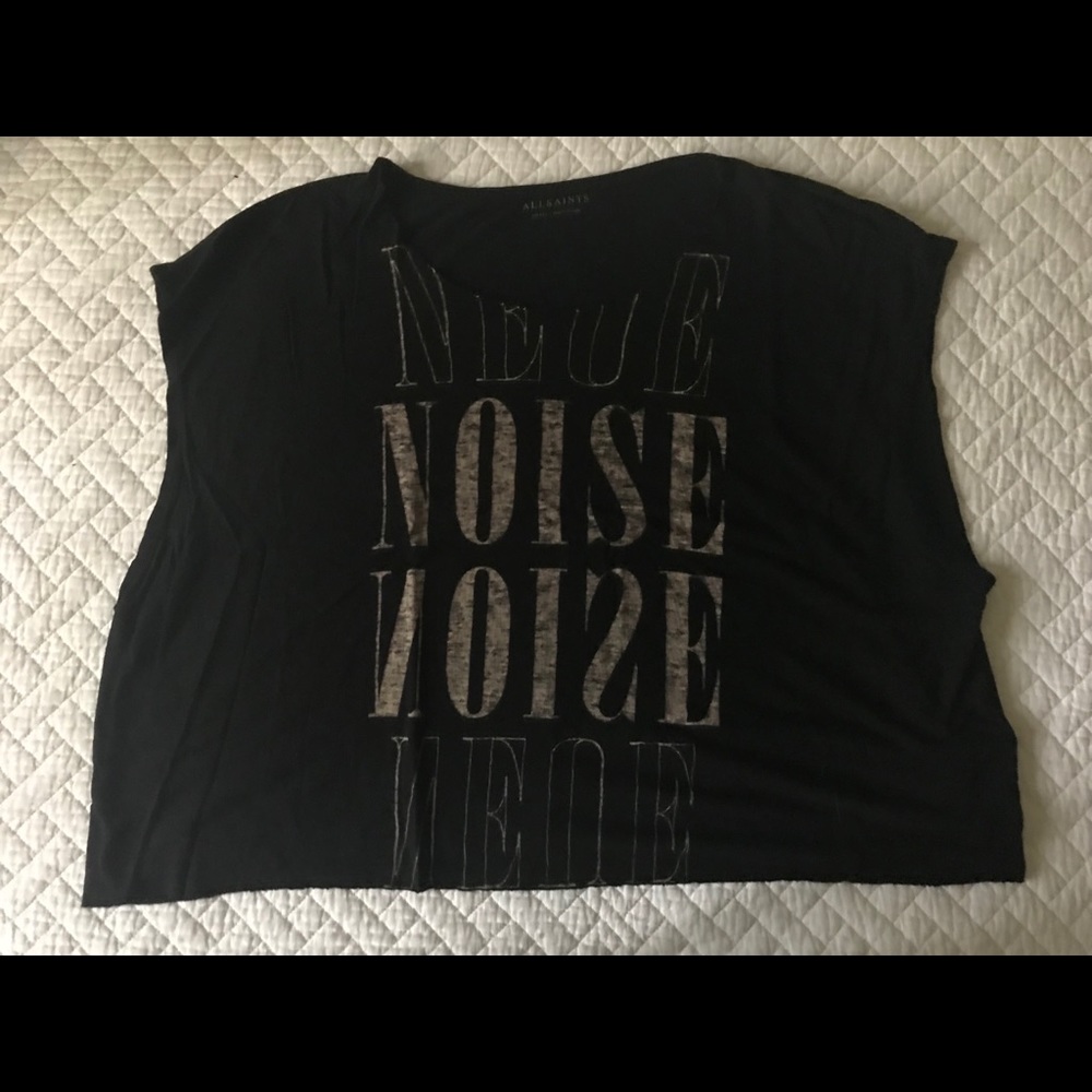 All Saints NOISE super soft short tank